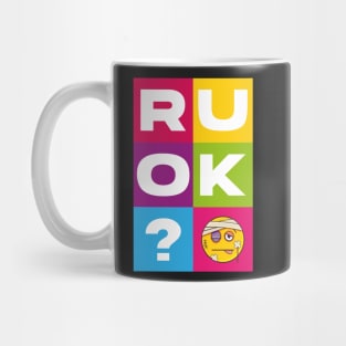 R U OK colours Mug